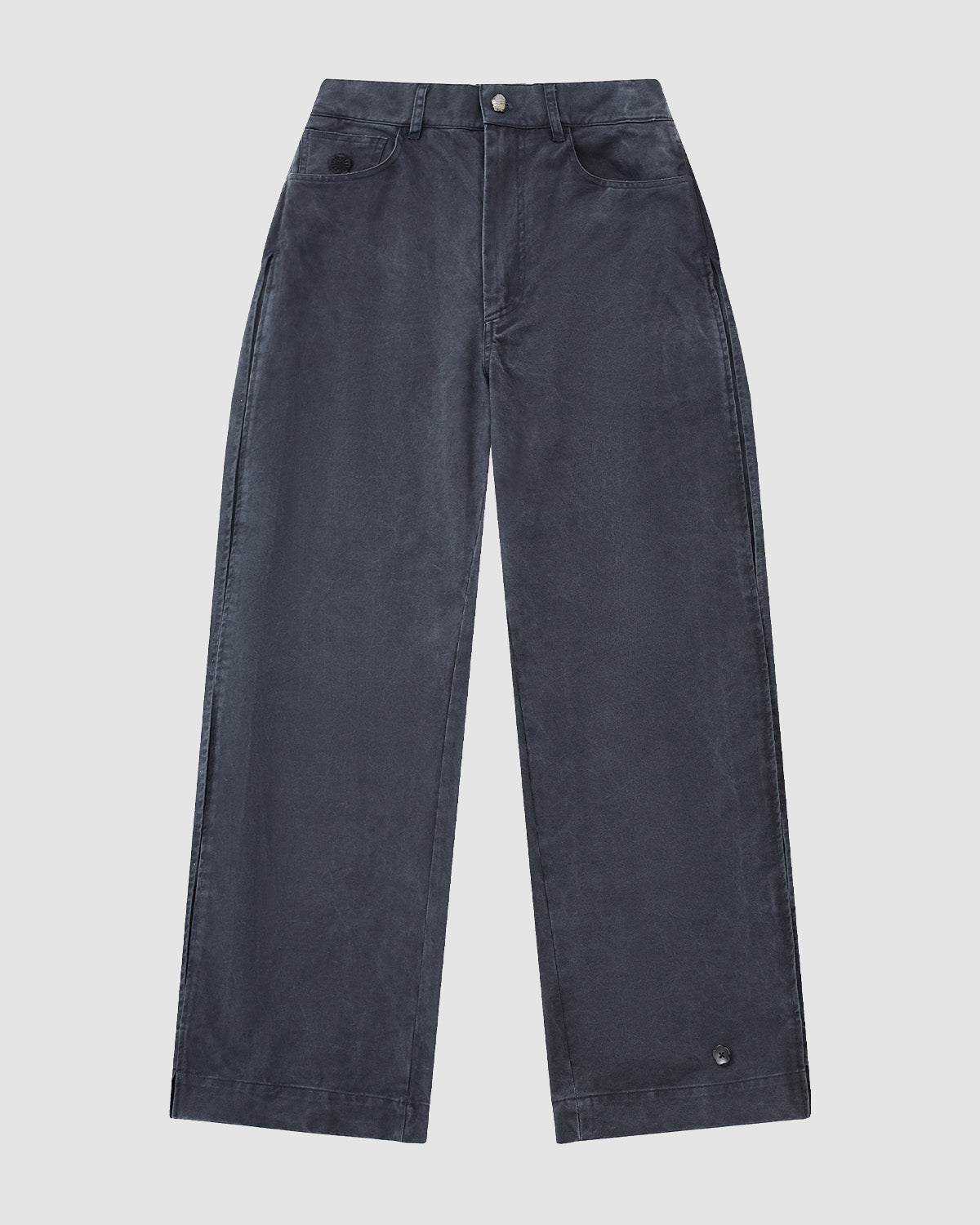 CHARCOAL ACCORDION CHINO PANTS – Sundae School