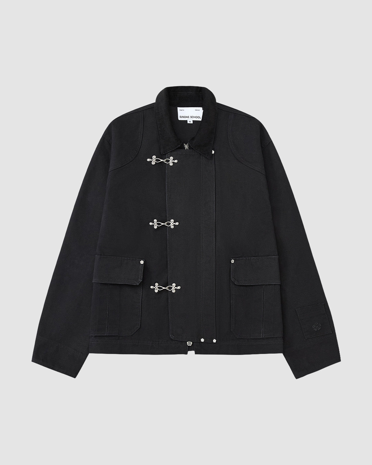 BLACK FIREMAN CLASP JACKET – Sundae School