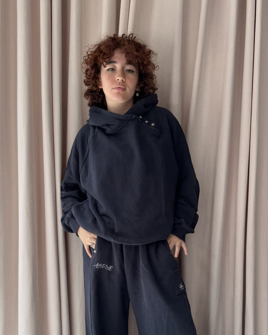 KHAKI HANBOK HOODIE — size XS
