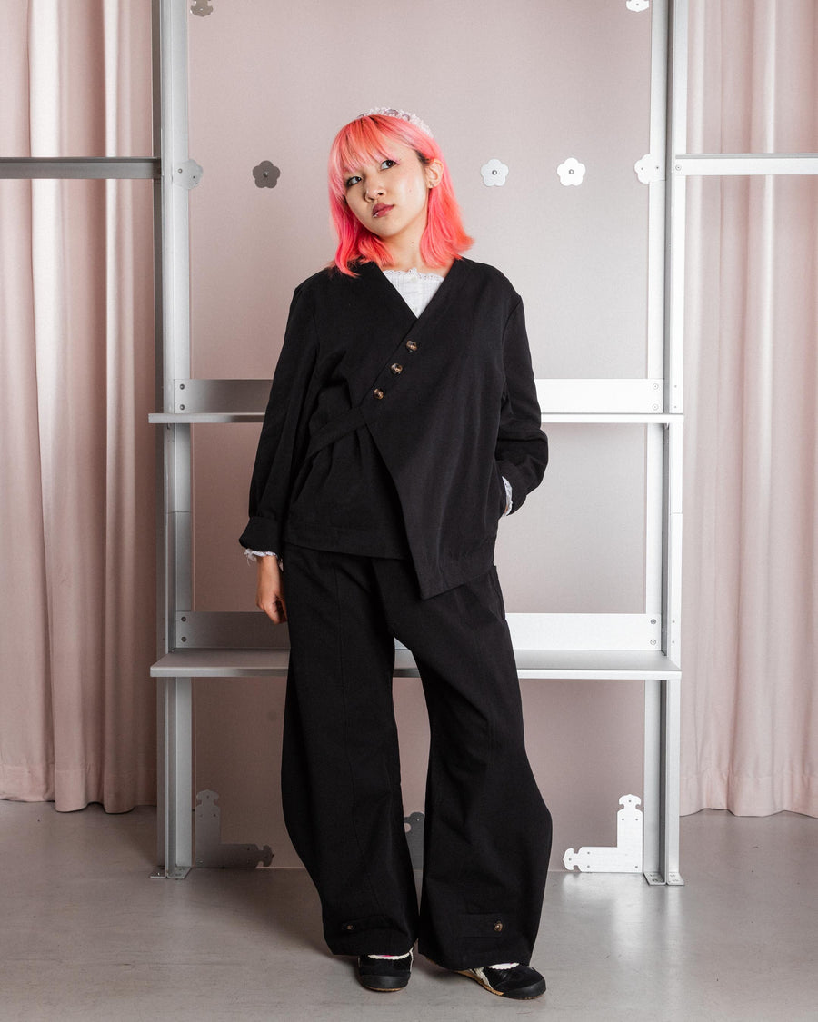 BLACK HANBOK BALLOON PANTS â size XS