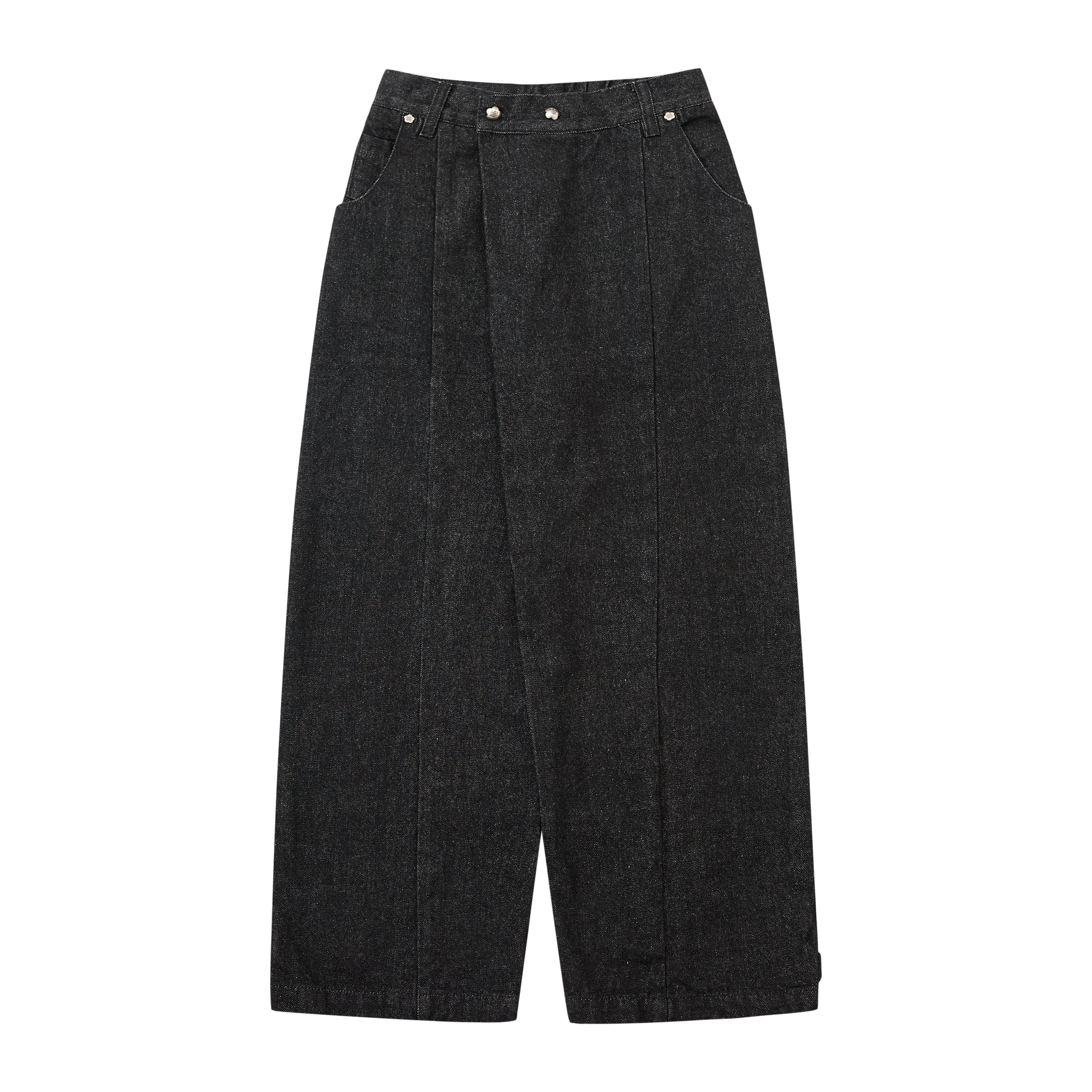 BLACK HANBOK DENIM PANTS – Sundae School