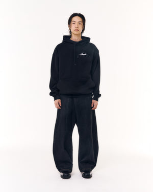 BLACK HANBOK DENIM PANTS