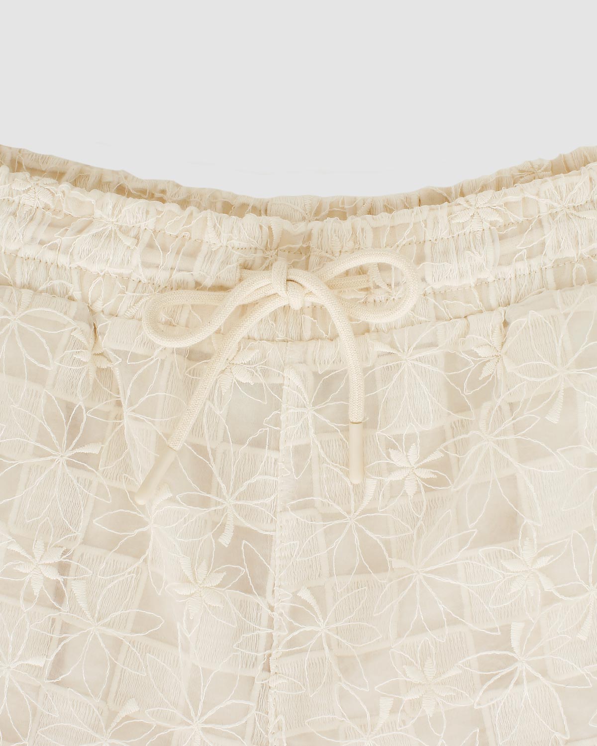 White lace outlet shorts