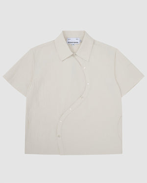 IVORY YIN YANG SHORT SLEEVE SHIRT
