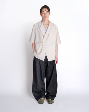 HANBOK SHORT SLEEVE LINEN SHIRT