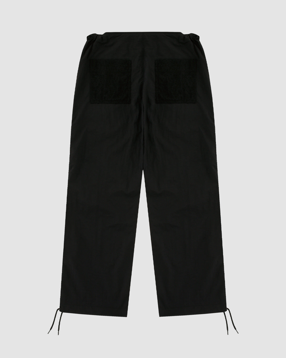 Black Flower Lace Pocket Cargo Pants