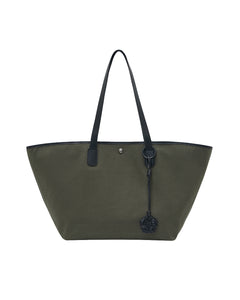 OLIVE BOJAGI TIE TOTE BAG