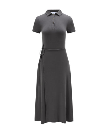 grey cotton polo dress product info and reviews DARK CINDY M Rachel Gilbert, Karter sequined do not bleach Size:XL maternity-casual-dresses