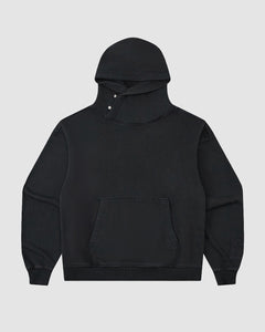 FADE BLACK COCOON HOODIE