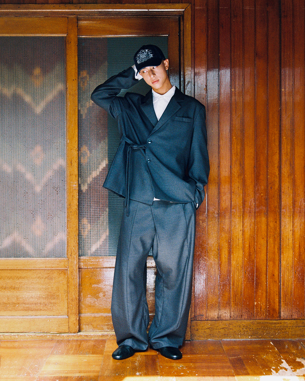 CHARCOAL DOUBLE DUTY BLAZER