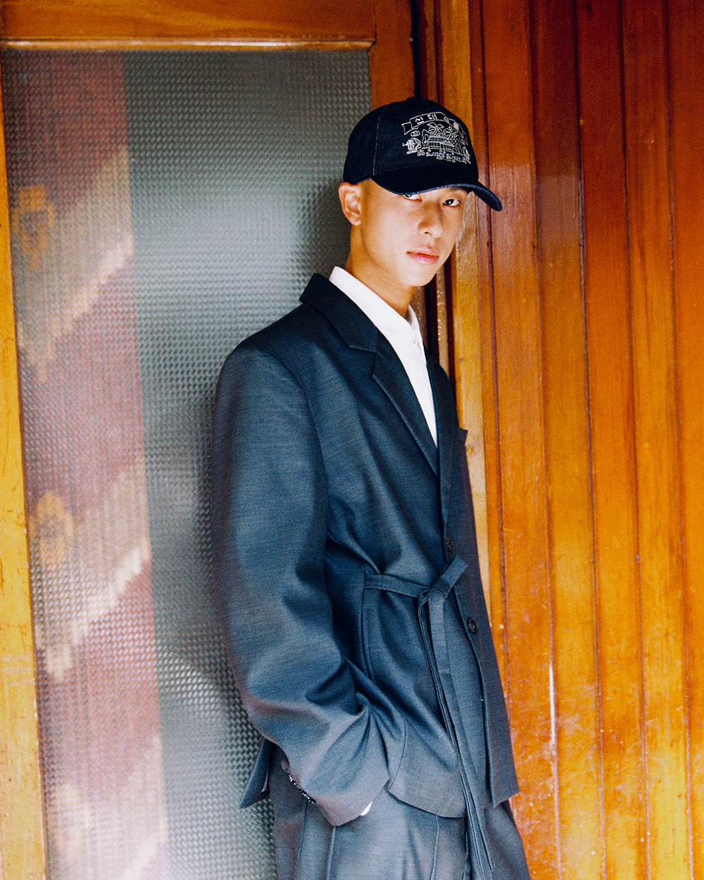 CHARCOAL DOUBLE DUTY BLAZER