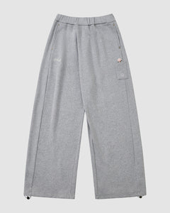 HEATHER GREY WRAP SWEATBAJI