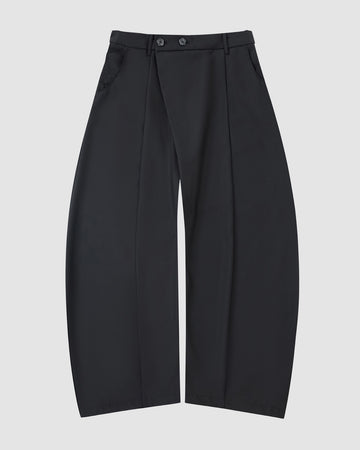 BLACK PLEATED HANBOK SLACKS – Sundae School