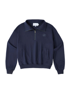 NAVY HESTER QUARTER ZIP