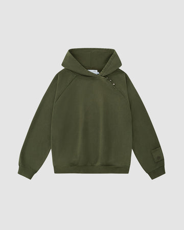 トップス stay OPENSHUT mode hoodie / KHAKI HanbokHoodie_WrapBaji_Khaki_06