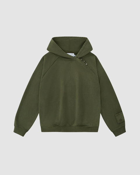 トップス stay OPENSHUT mode hoodie / KHAKI HanbokHoodie_WrapBaji_Khaki_06