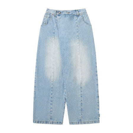 SKY BLUE HANBOK DENIM PANTS – Sundae School