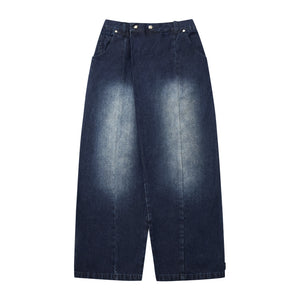 INDIGO FADE HANBOK DENIM PANTS