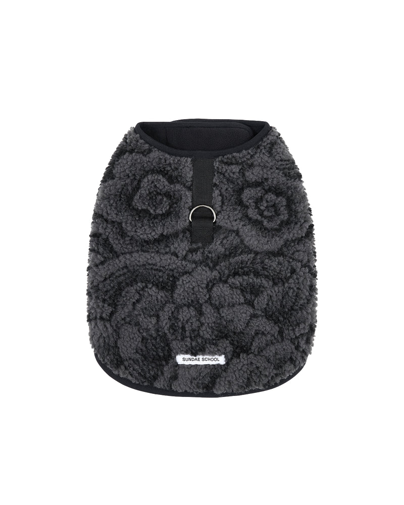 BLACK IREZUMI DOGGIE FLEECE