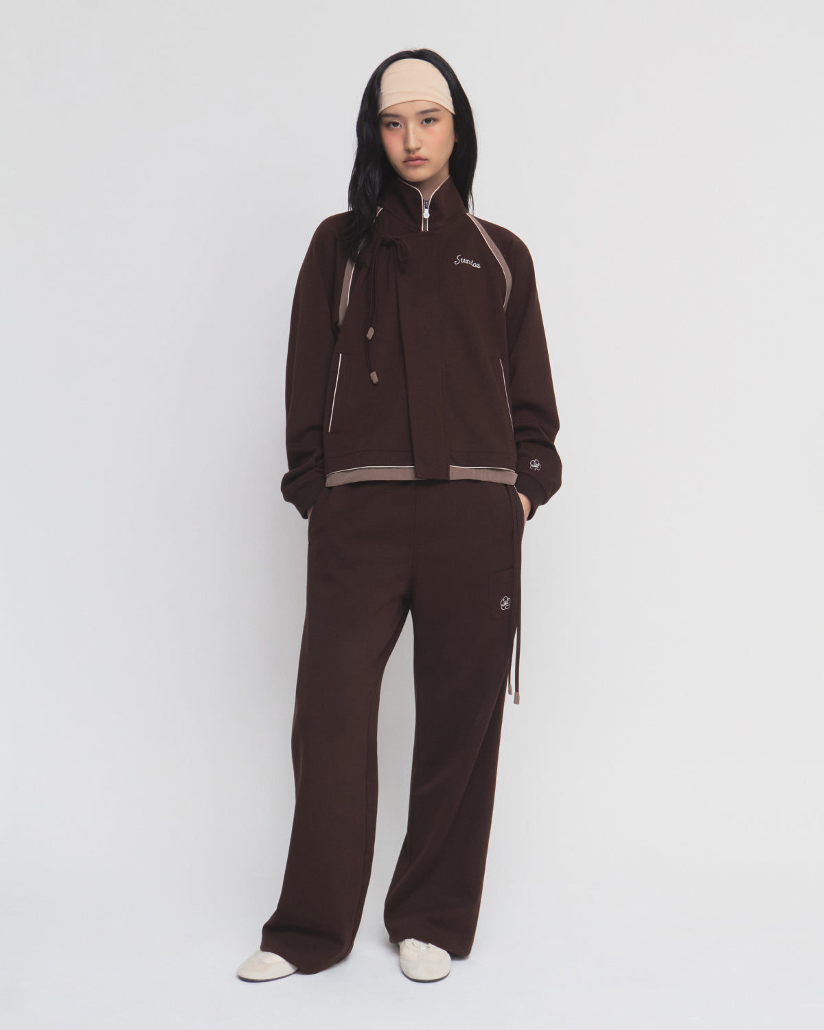 BROWN PALISADE PARK TRACK JACKET – Sundae School