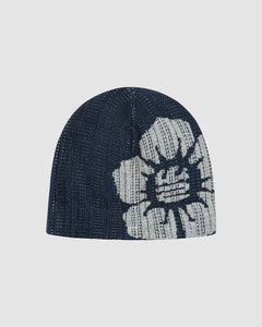 NAVY DDUL KNIT BEANIE