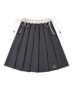 CHARCOAL KONA MIDI SKIRT