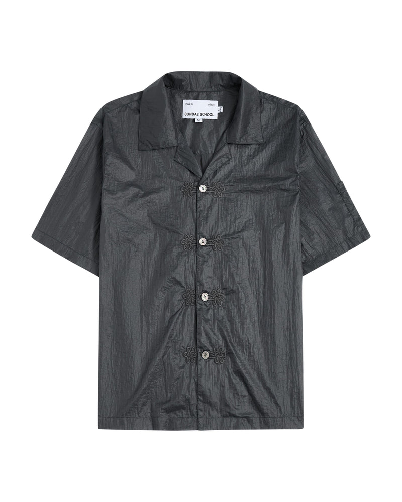 MAEHWA EMBROIDERED SHEER SHIRT