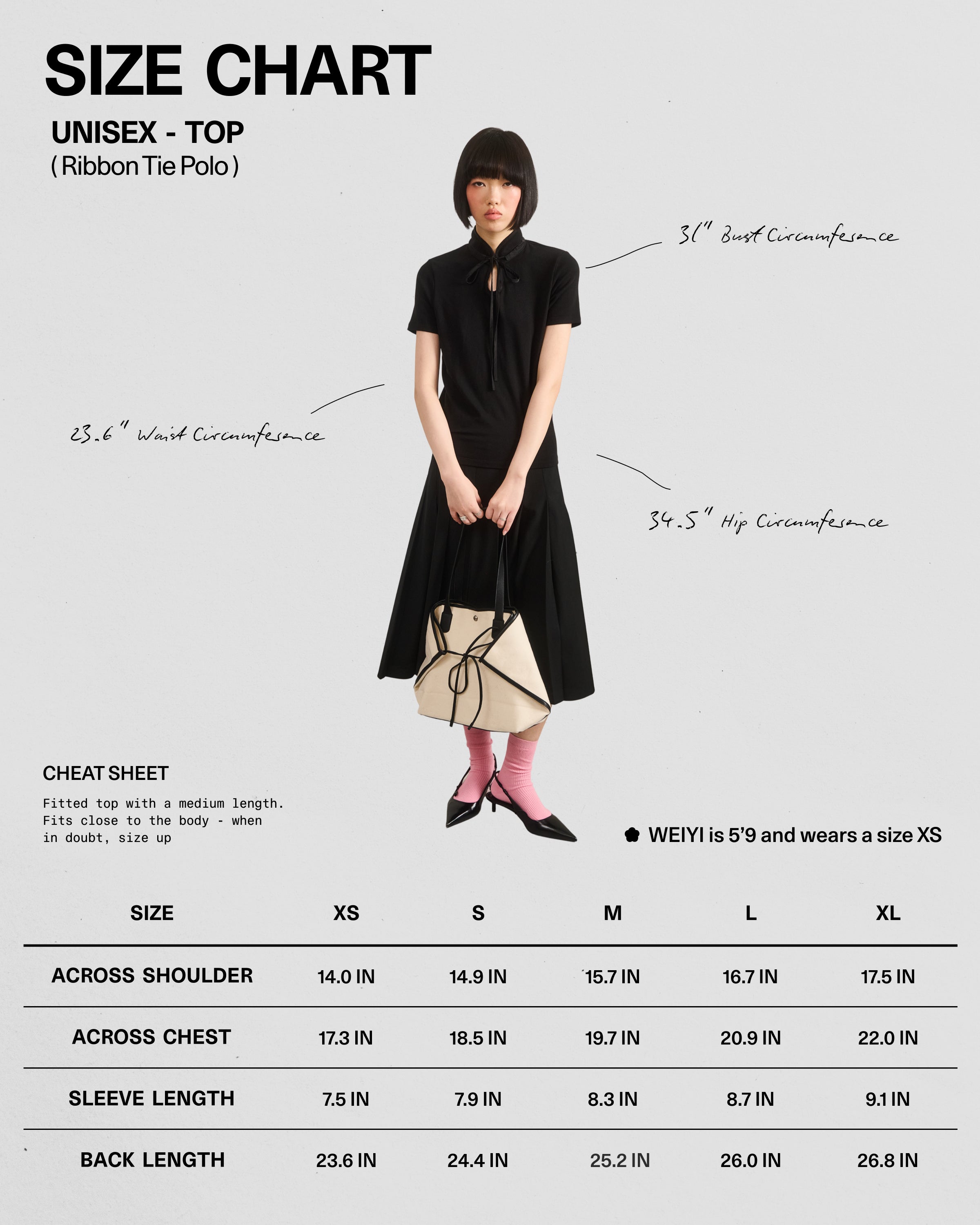 BLACK RIBBON TIE POLO  Sundae School