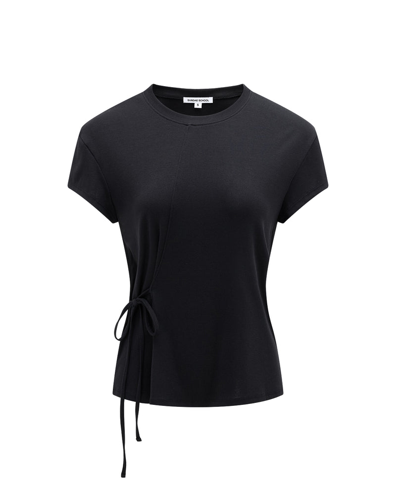 BLACK ORIGAMI GORUM TEE