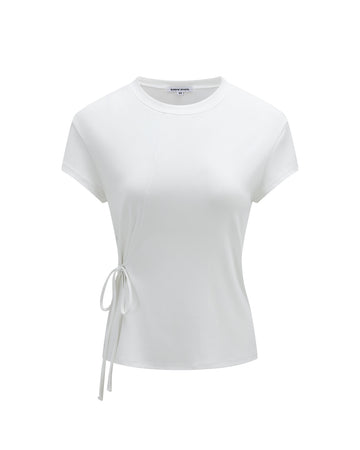 IVORY ORIGAMI GORUM TEE – Sundae School