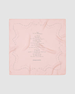 BABY PINK 10 COMMANDMENTS ORGANZA BANDANA