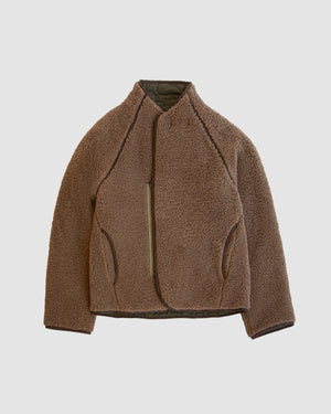 REVERSIBLE FLOWER QUILTED JEOGORI FLEECE