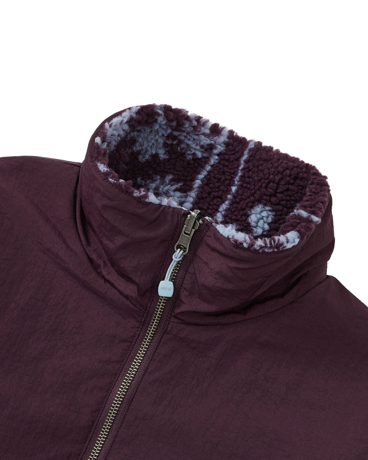 PLUM REVERSIBLE GOSTOP FLEECE – Sundae School