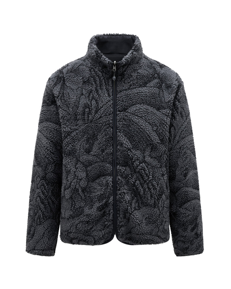 BLACK REVERSIBLE IREZUMI FLEECE