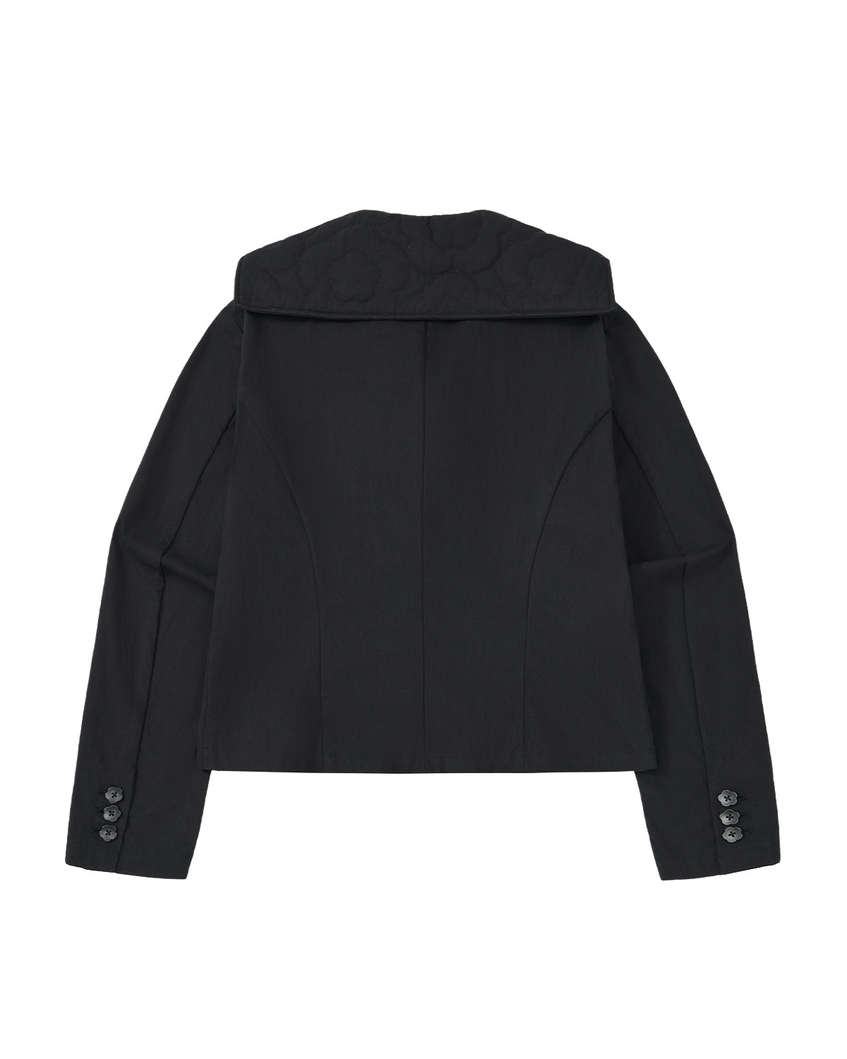 BLACK SAILOR COLLAR UNIFORM JACKET