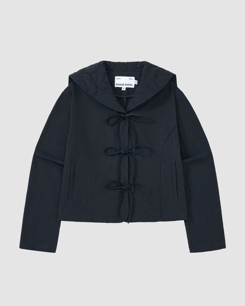 NAVY SAILOR COLLAR UNIFORM JACKET – Sundae School
