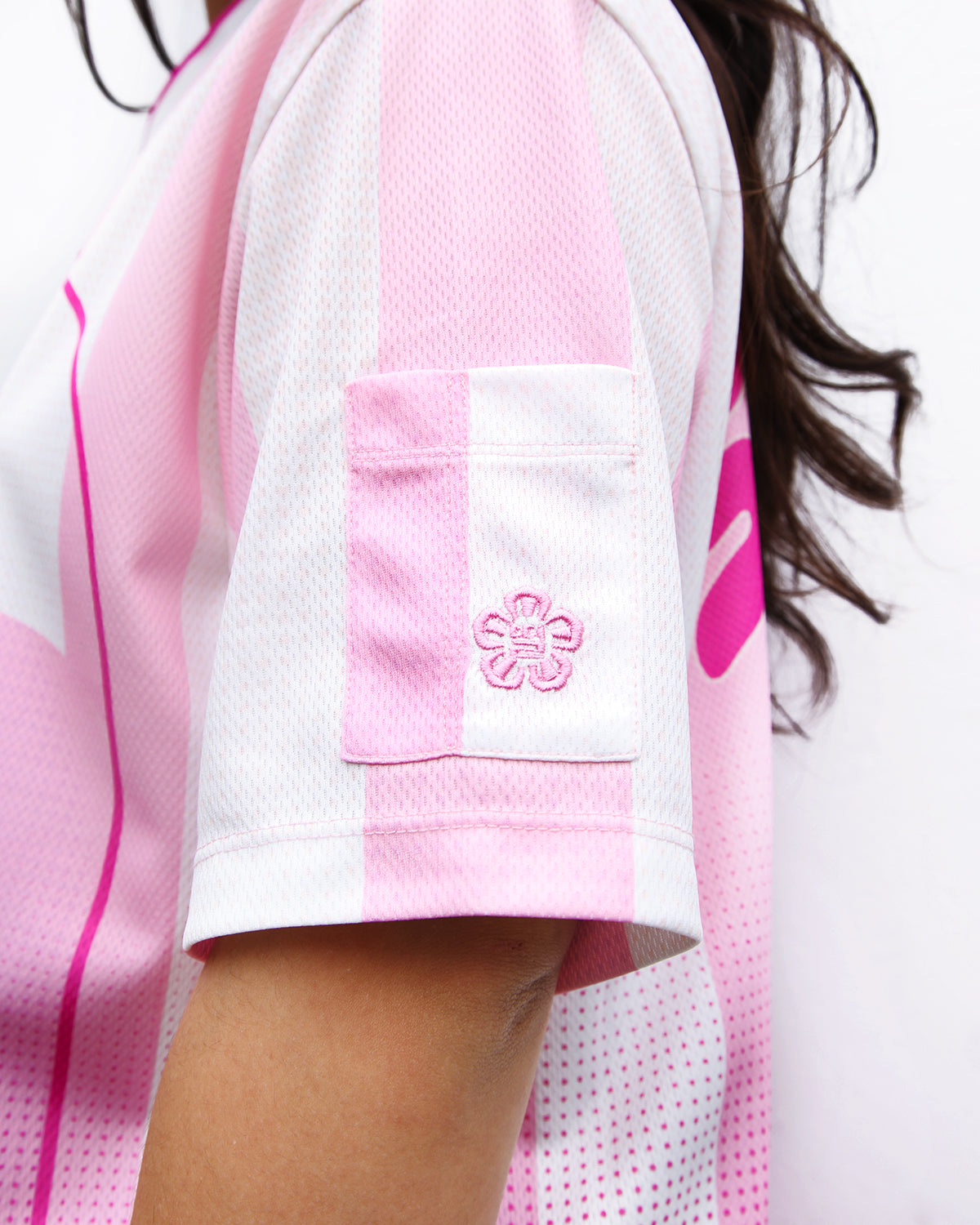 WHITE STRAWBERRY MOCHI GANG JERSEY Sundae School