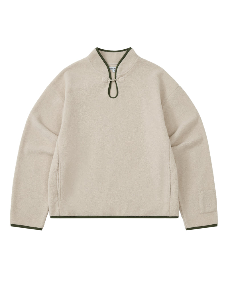 TAUPE TEARDROP KNOT FLEECE