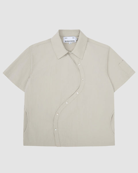 GRAY YIN YANG SHORT SLEEVE SHIRT – Sundae School