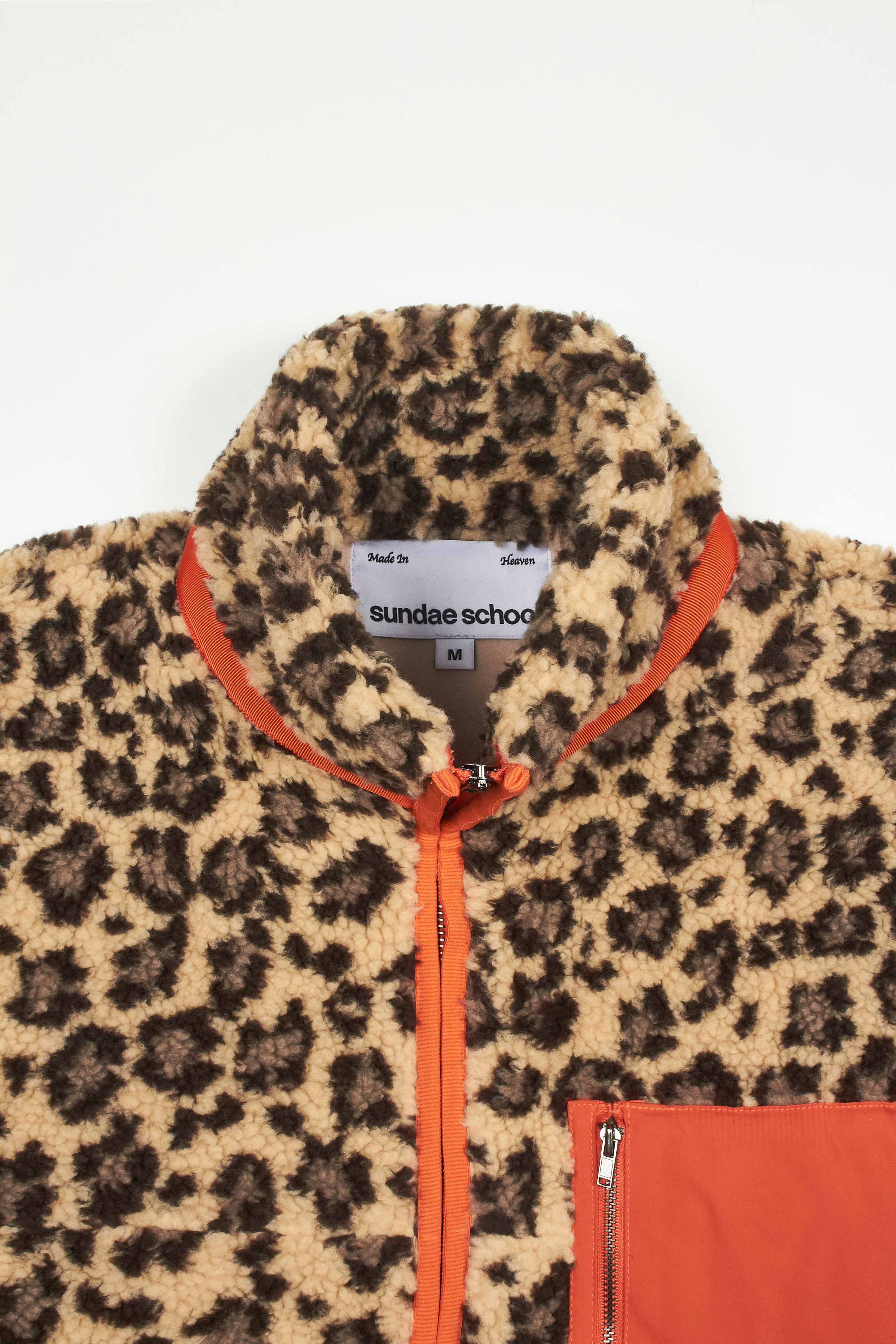 数量限定 JOHNBULL LEOPARD FLEECE ZIP PARKER | www.cc-eventos.com.mx