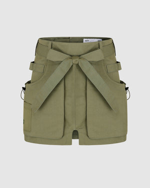 Utility Apron Mini Skirt