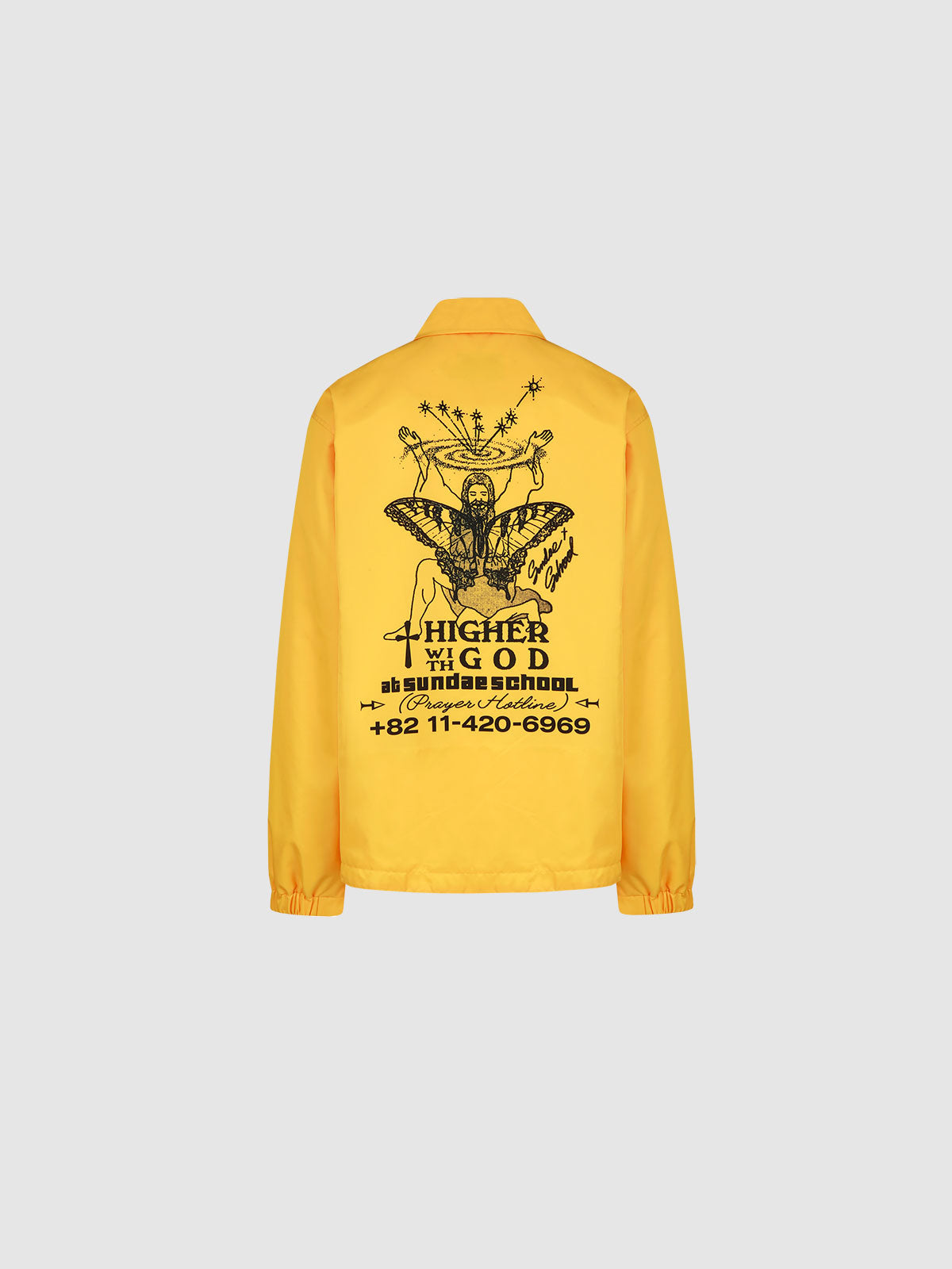 Sundae Prayer Hotline Front Cinch Coach’s Jacket