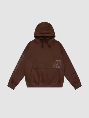 Brown Don't F*ck With Cats Hoodie